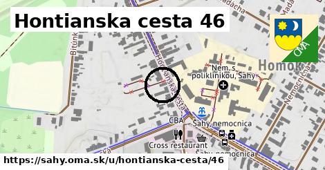 Hontianska cesta 46, Šahy