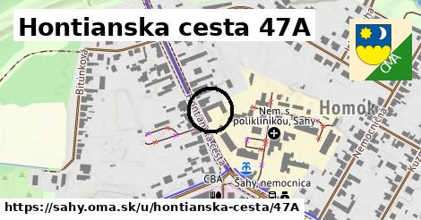 Hontianska cesta 47A, Šahy