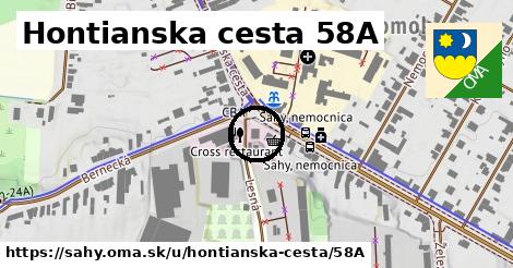 Hontianska cesta 58A, Šahy