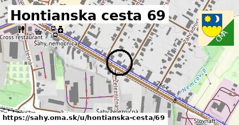 Hontianska cesta 69, Šahy