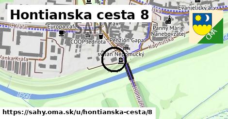 Hontianska cesta 8, Šahy