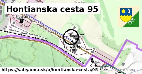 Hontianska cesta 95, Šahy