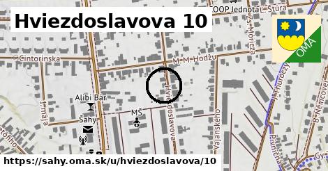 Hviezdoslavova 10, Šahy