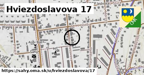 Hviezdoslavova 17, Šahy