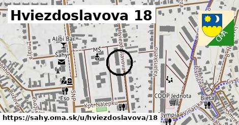 Hviezdoslavova 18, Šahy