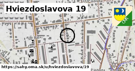 Hviezdoslavova 19, Šahy