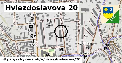 Hviezdoslavova 20, Šahy