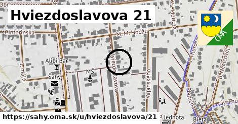 Hviezdoslavova 21, Šahy