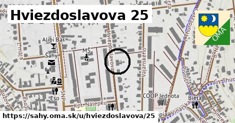 Hviezdoslavova 25, Šahy