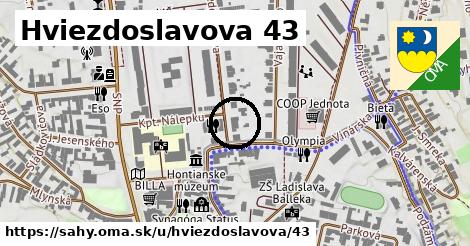 Hviezdoslavova 43, Šahy