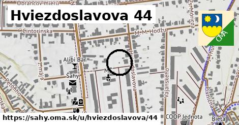 Hviezdoslavova 44, Šahy