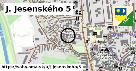 J. Jesenského 5, Šahy