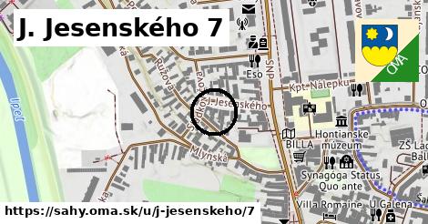 J. Jesenského 7, Šahy