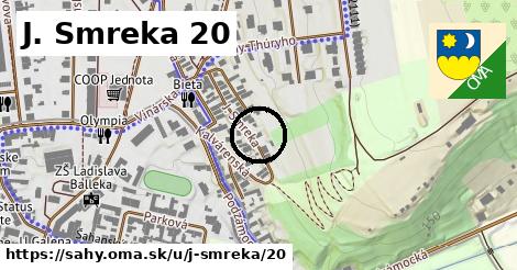 J. Smreka 20, Šahy