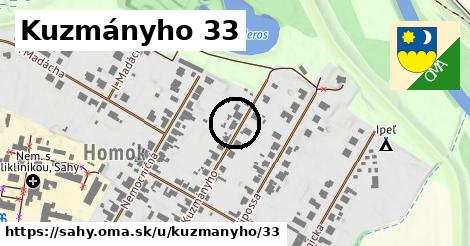 Kuzmányho 33, Šahy