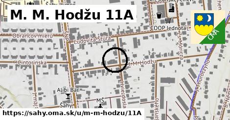 M. M. Hodžu 11A, Šahy