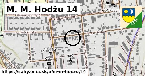 M. M. Hodžu 14, Šahy