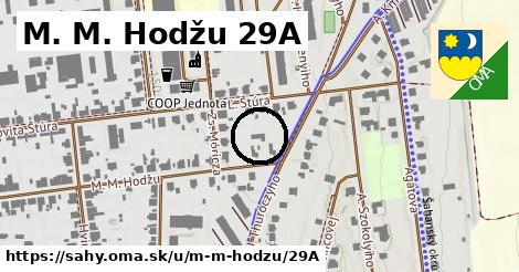 M. M. Hodžu 29A, Šahy