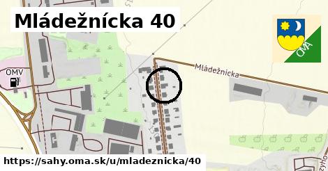 Mládežnícka 40, Šahy