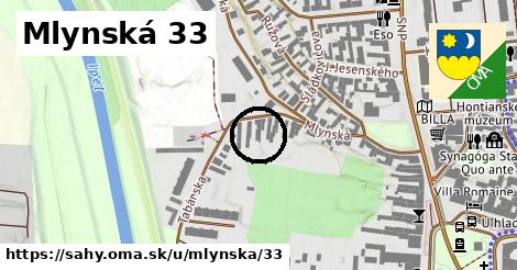 Mlynská 33, Šahy