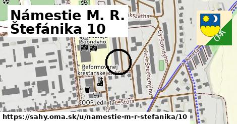 Námestie M. R. Štefánika 10, Šahy