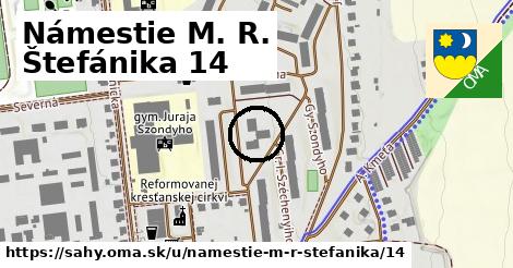 Námestie M. R. Štefánika 14, Šahy