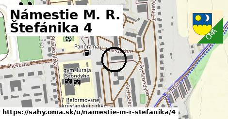 Námestie M. R. Štefánika 4, Šahy