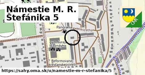 Námestie M. R. Štefánika 5, Šahy