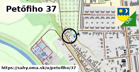 Petőfiho 37, Šahy