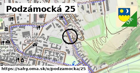 Podzámocká 25, Šahy