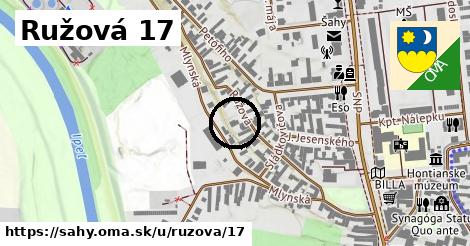 Ružová 17, Šahy