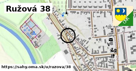 Ružová 38, Šahy