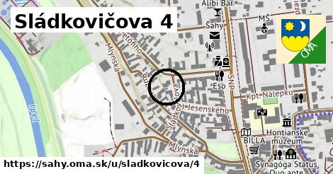 Sládkovičova 4, Šahy