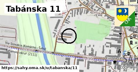 Tabánska 11, Šahy