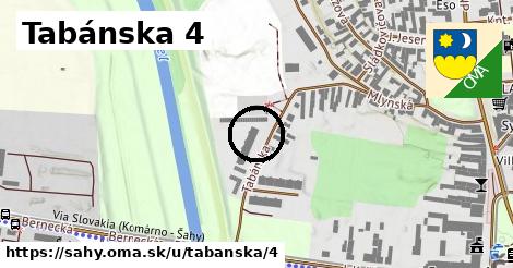 Tabánska 4, Šahy