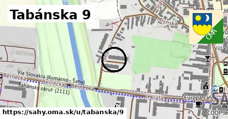 Tabánska 9, Šahy