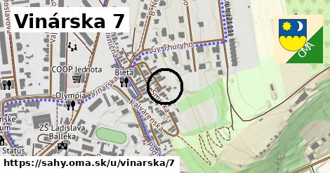 Vinárska 7, Šahy