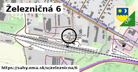 Železničná 6, Šahy