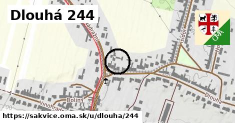 Dlouhá 244, Šakvice