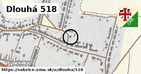 Dlouhá 518, Šakvice