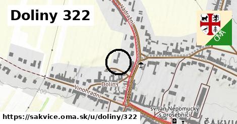 Doliny 322, Šakvice