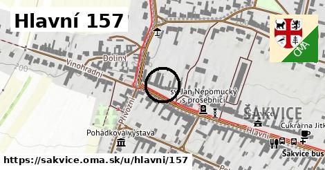 Hlavní 157, Šakvice