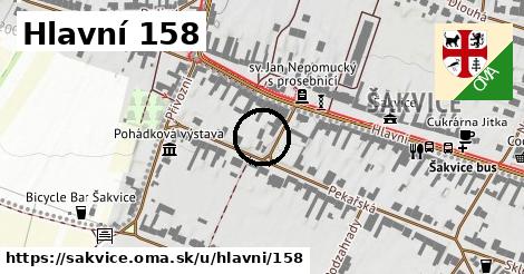 Hlavní 158, Šakvice