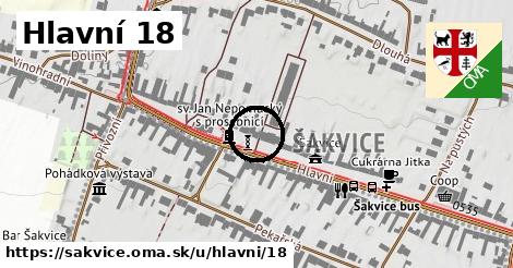 Hlavní 18, Šakvice