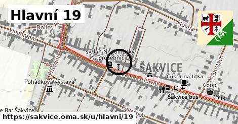 Hlavní 19, Šakvice
