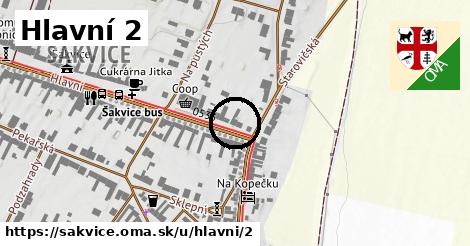 Hlavní 2, Šakvice