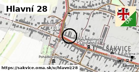 Hlavní 28, Šakvice