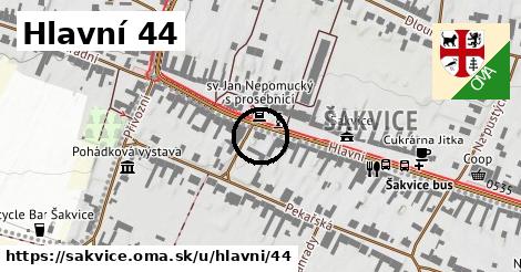 Hlavní 44, Šakvice