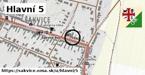 Hlavní 5, Šakvice