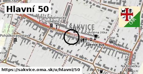 Hlavní 50, Šakvice